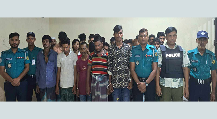 চান্দগাঁওয়ে ভাঙচুর-হামলার ঘটনায় গ্রেপ্তার ৩৩
